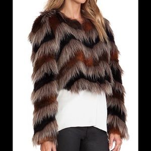 FauxFur Coat By Twelfth Street By Cynthia Vincent